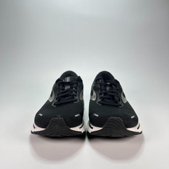 Brooks Ghost 14 Black White Athletic Running Shoes 1203561B057 Women's Size 9.5 - Picture 2 of 11